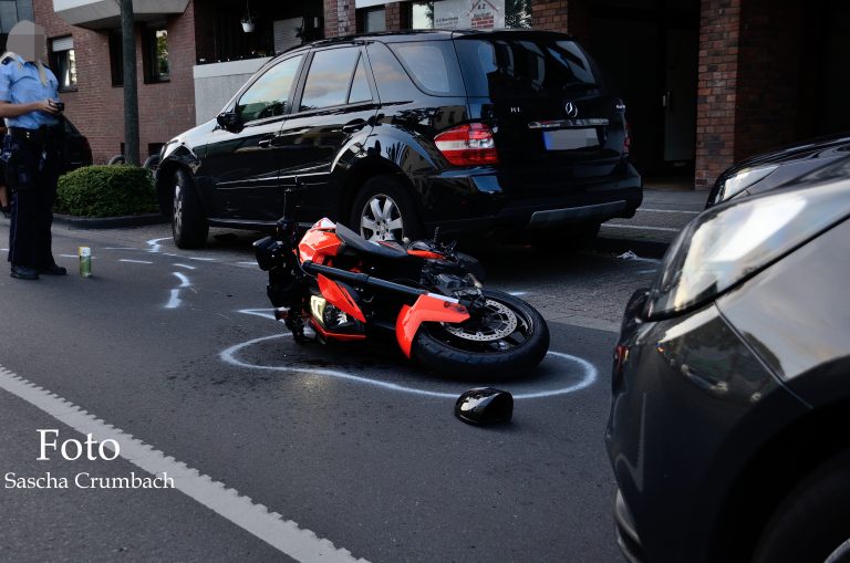 Motorradfahrer bei Unfall schwer verletzt