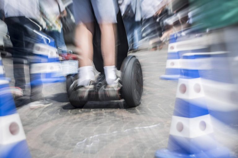 Segwayfahrer