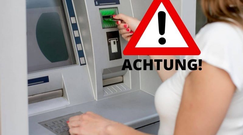 Manipulations Gerät an Geldautomat entdeckt und sichergestellt