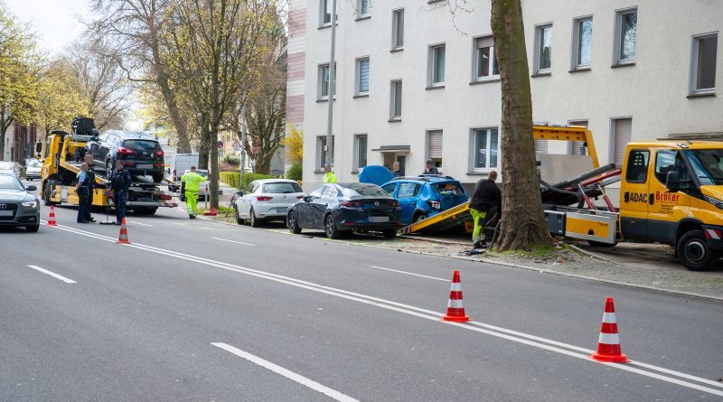 Schwerer Verkehrsunfall auf der Gartenstraße