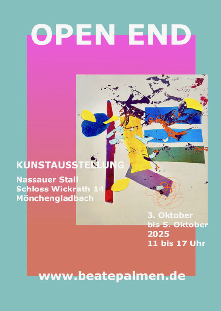 Kunst Flyer open end
