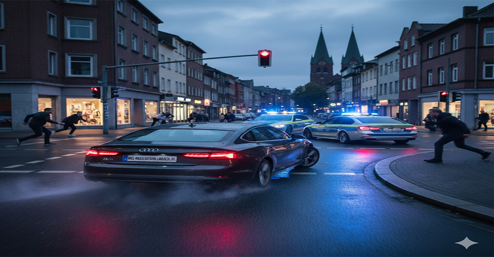 Verfolgungsjagd in Mönchengladbach endet mit Drogenfund
