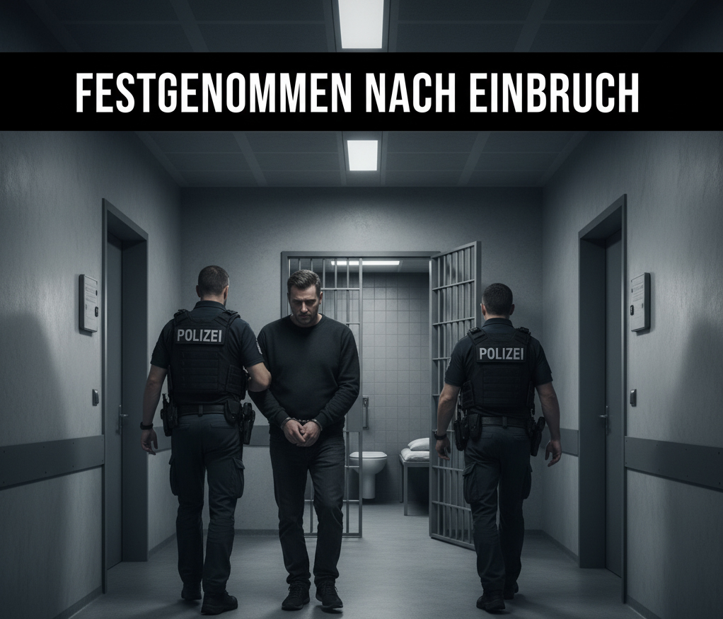 Untersuchungshaft nach Kellereinbruch Polizei ertappt Tatverdächtigen