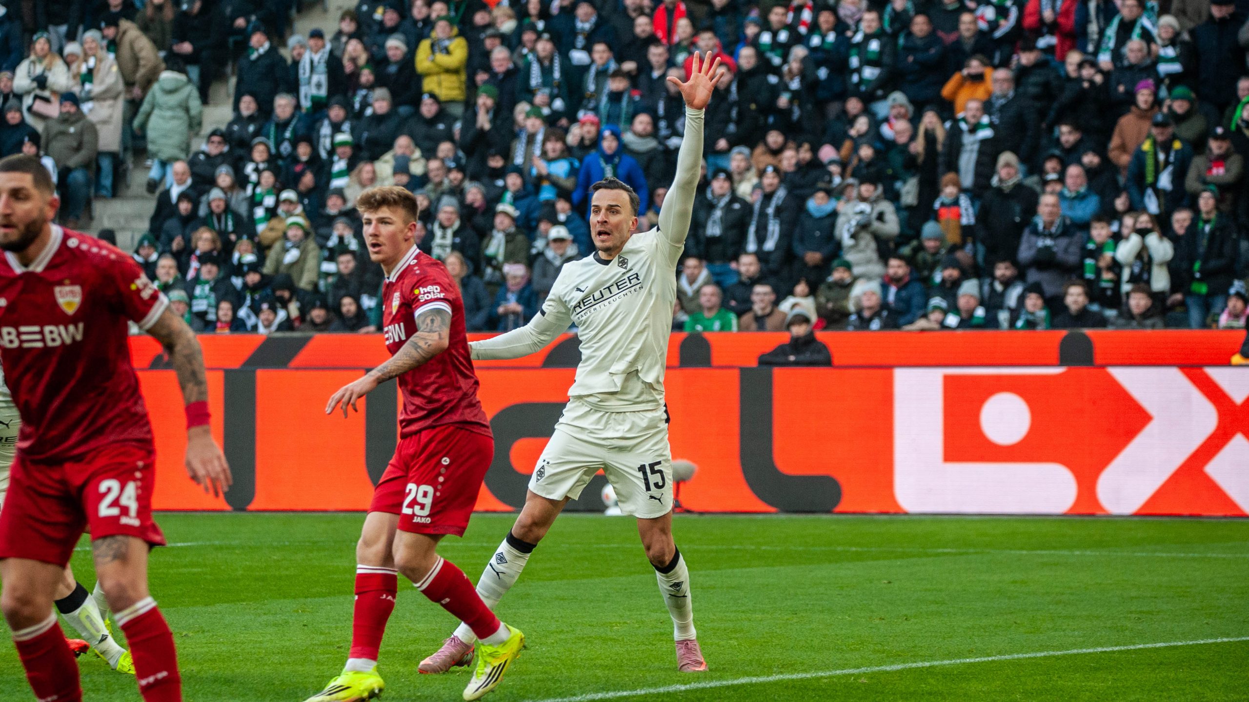 Haris Tabakovic  Nr 15 Borusssia Mönchengladbach Foto Sascha Hohnen