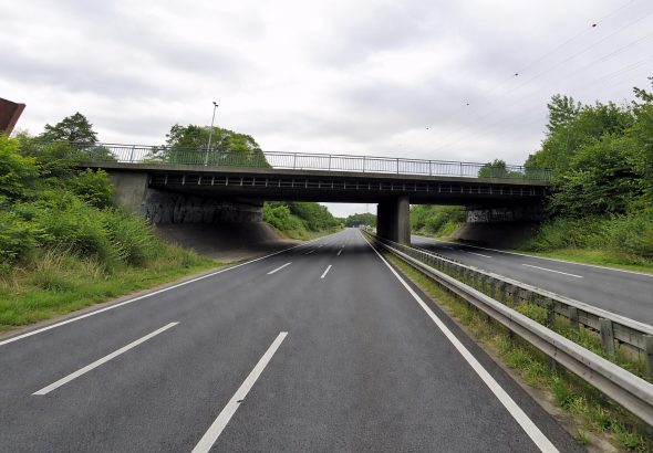 stadtwaldstraße A61 Brücke