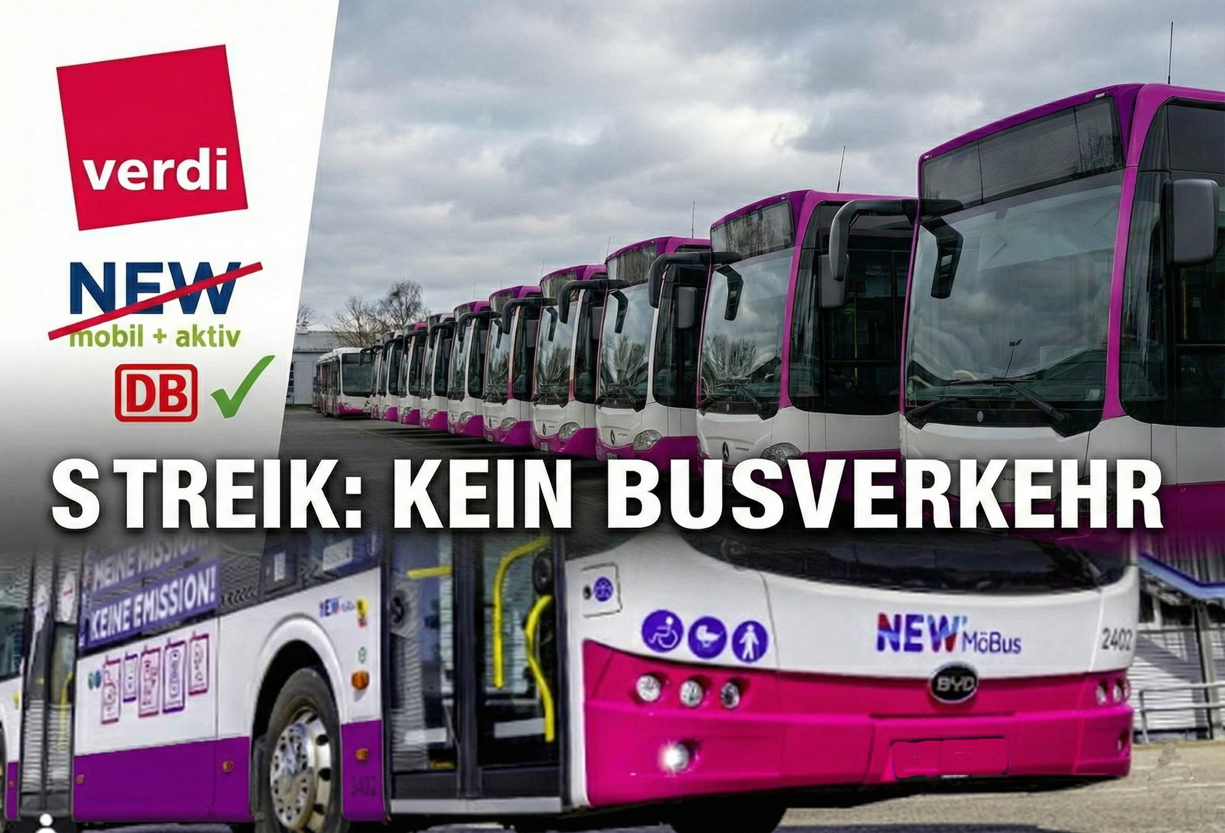 Bus NEW Streik