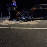 Schwerer Verkehrsunfall in Giesenkirchen - vier schwer verletzte Personen Foto Sascha Hohnen Bild6