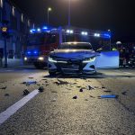 Verkehrsunfall auf der Duvenstraße Zwei Pkw kollidieren6