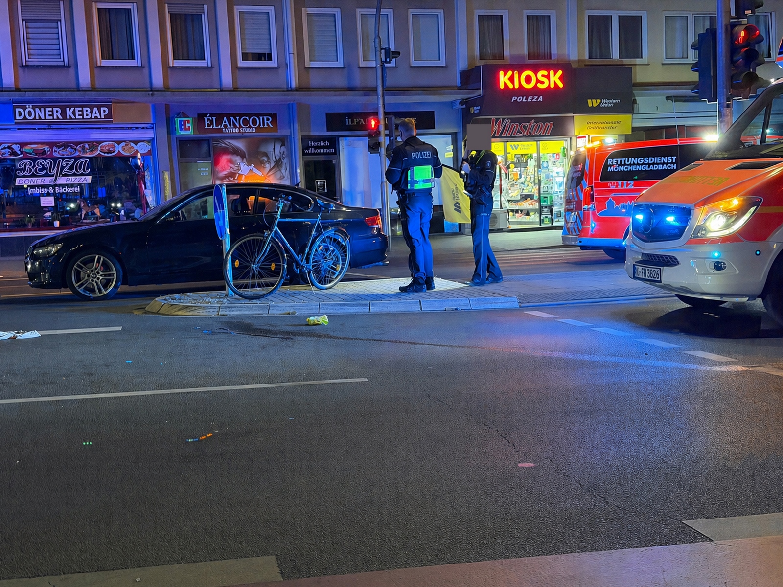 Unfall Limitenstraße Bild 3