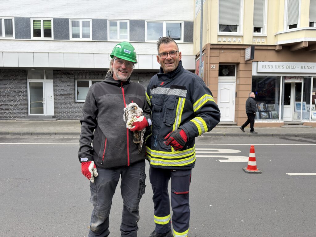 Rechts Herr Carspers und Links Herr Herbertz