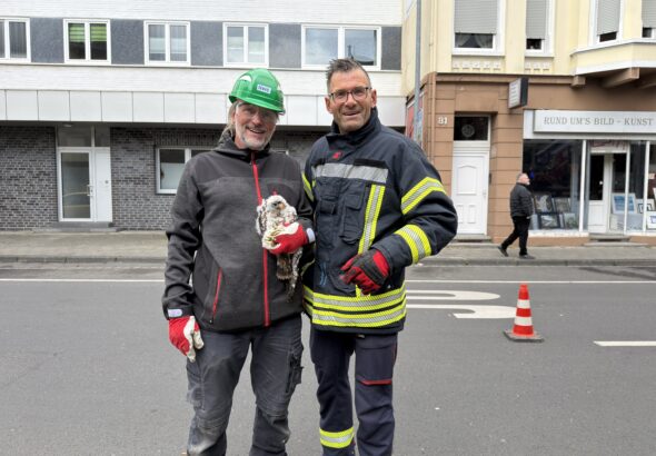 Rechts Herr Carspers und Links Herr Herbertz