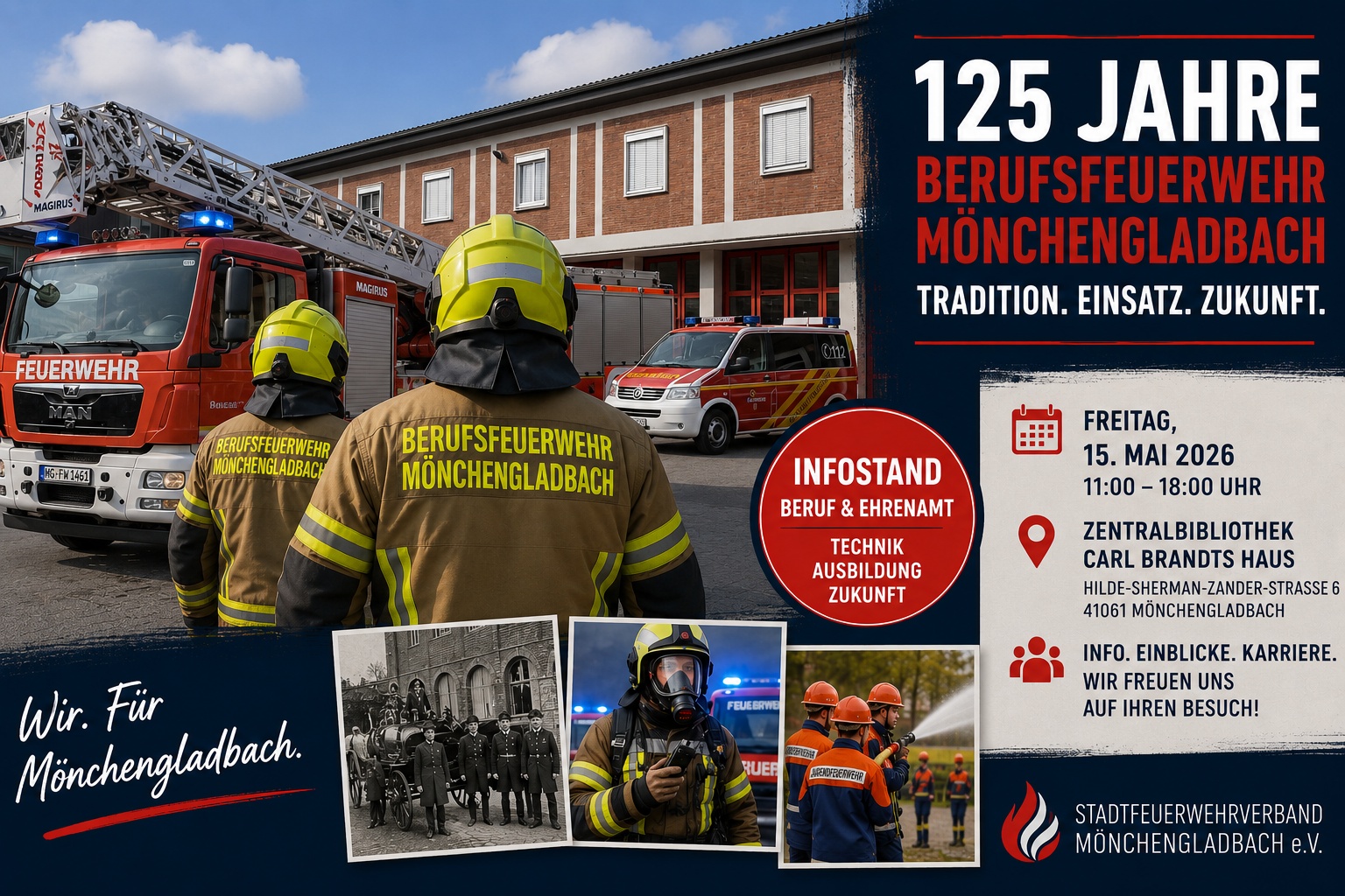 titelbild_125_jahre_berufsfeuerwehr_moenchengladbach_mit_wache