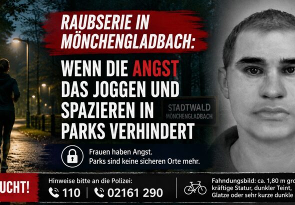 Raubserie in Mönchengladbach Wenn die Angst das Joggen und Spazieren in Parks verhindert