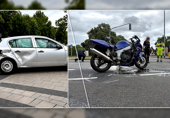 Schwerer Unfall Aachener Straße Biker (20) schwer verletzt 6