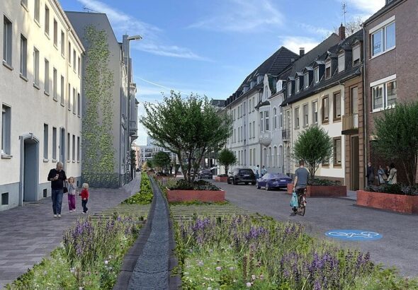 Umbau Lüpertzender Straße in Mönchengladbach gestartet