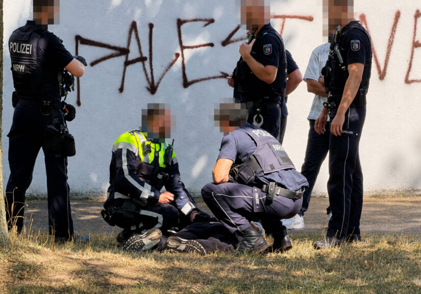 polizeieinsatz-marienplatz-moenchengladbach-Rheydt