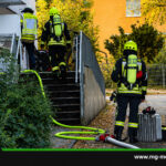Kellerbrand auf der Merowingerstraße 1