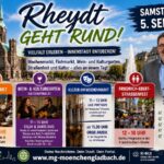 Rheydt geht rund Mönchengladbach