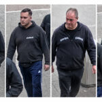 Fahndungsbilder der Bundespolizei Nordrhein-Westfalen zum Vorfall Mönchengladbach-Rheydt.