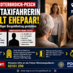 Falsche Taxifahrerin bei Betrugsfall in Mönchengladbach-Hardterbroich-Pesch