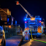 Feuerwehreinsatz bei einem Wohnungsbrand an der Beltinghovener Straße in Mönchengladbach-Venn