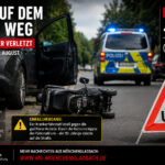 Unfall auf dem Stapper Weg in Mönchengladbach