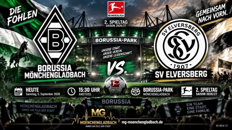 Heute zählt es im Borussia Park: Gladbach will gegen Elversberg die ersten Punkte. Alle Infos zu Ausfällen, Kühn und der möglichen Aufstellung.