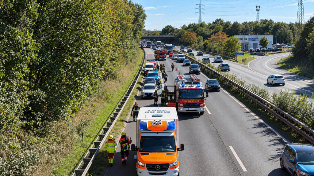 unfall-a61-moenchengladbach-fuenf-menschen-krankenhaus1