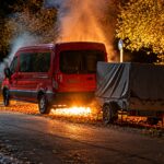 feuer unter pkw