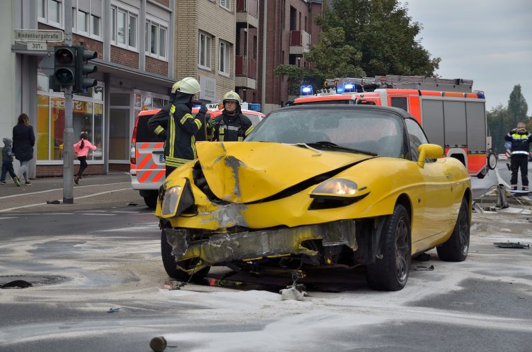 Unfall Hindenburgstr 07.10.2016