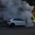 Autobrand Steinmetzstraße Ecke Bellstieg