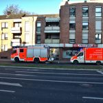 Autobrand Steinmetzstraße Ecke Bellstieg